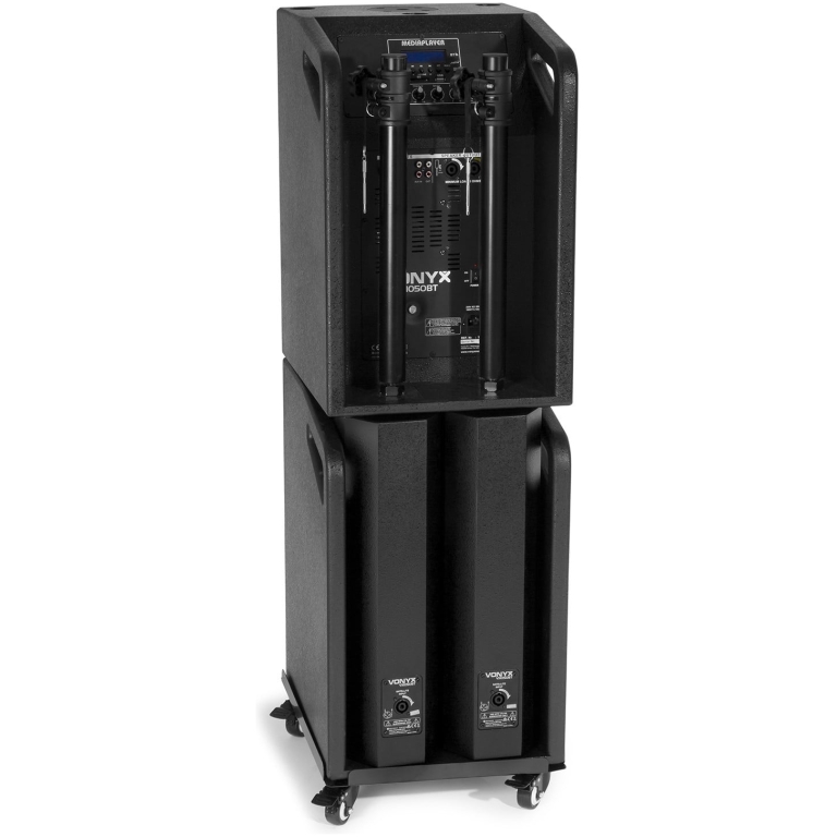 sistem sonorizare vonix vx1050bt, 2 subwoofere, 2 sateliti, 600w