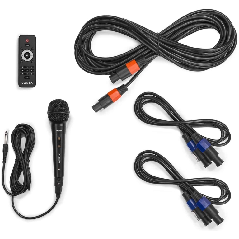 sistem sonorizare vonix vx1050bt, 2 subwoofere, 2 sateliti, 600w