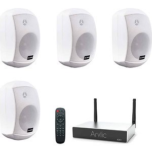 sistem sonorizare wireless arylic a30+, 4 boxe master audio xb530w