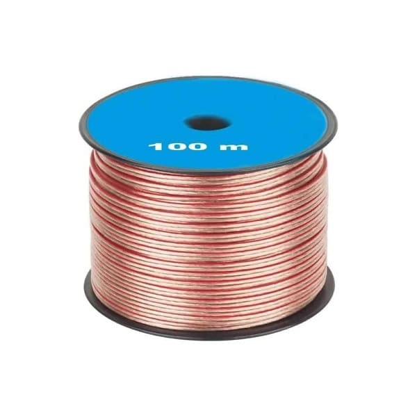 Cablu pentru boxe Cabletech KAB03534 2x0.50mm, transparent
