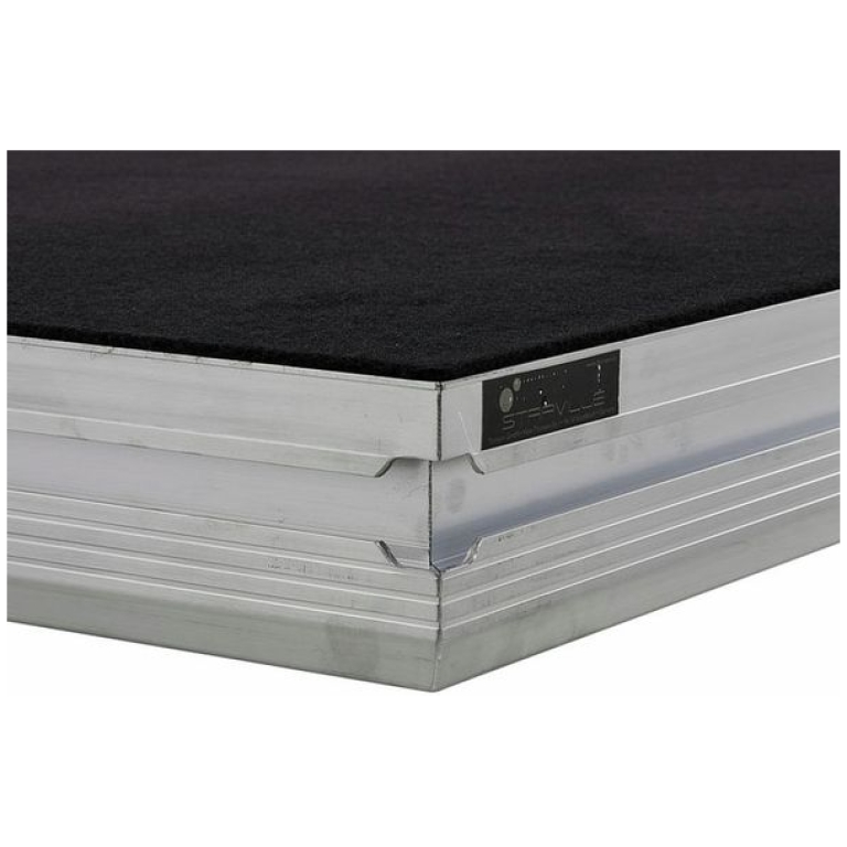 podium scena interior stairville tour stage platform 2x1m