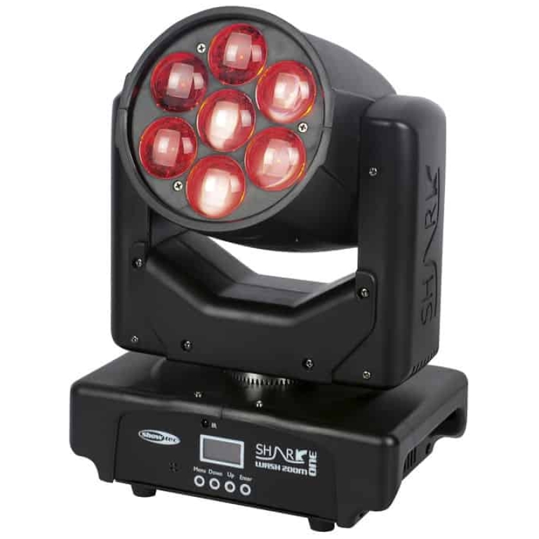 showtec shark wash zoom one