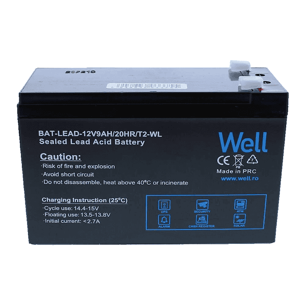 Acumulator 12V 9AH T2 plumb acid Well