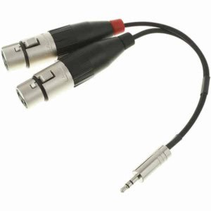 Cablu adaptor Jack 2 XLR mama pro snake KFF 2002 - pro snake