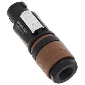 Neutrik NL2FXX-W-S - Conector Speakon 2 pini pe cablu