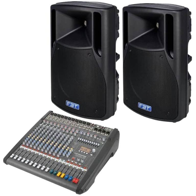 sistem sonorizare fbt himaxx 60 cu mixer dynacord powermate1000