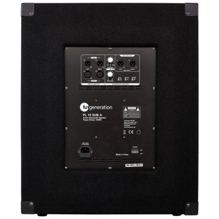 subwoofer activ fun generation pl 15 sub a