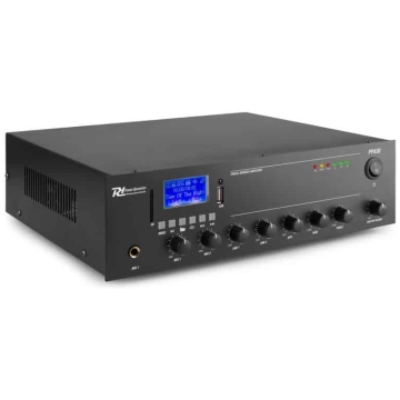 amplificator sonorizare 100v power dynamics ppa30, usb, sd, bluetoth