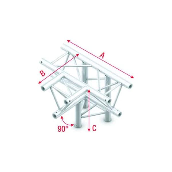 Colt Grinda G Truss 4 cai Triangle T-Cross + down - 50 cm