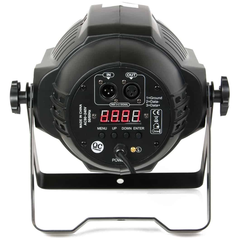 led par rgbw+amber master audio pl510, 18x10w full color 5 in 1