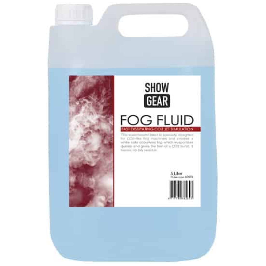 showgear fog fluid fast dissipating co2