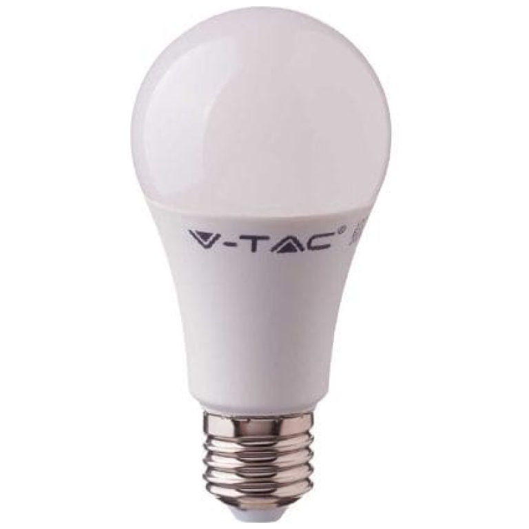 bec led e27 9w 4000k alb neutru v tac a58, cip samsung
