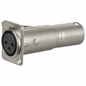DAP FLA50 Adaptor XLR mama-XLR tata Panel Mount