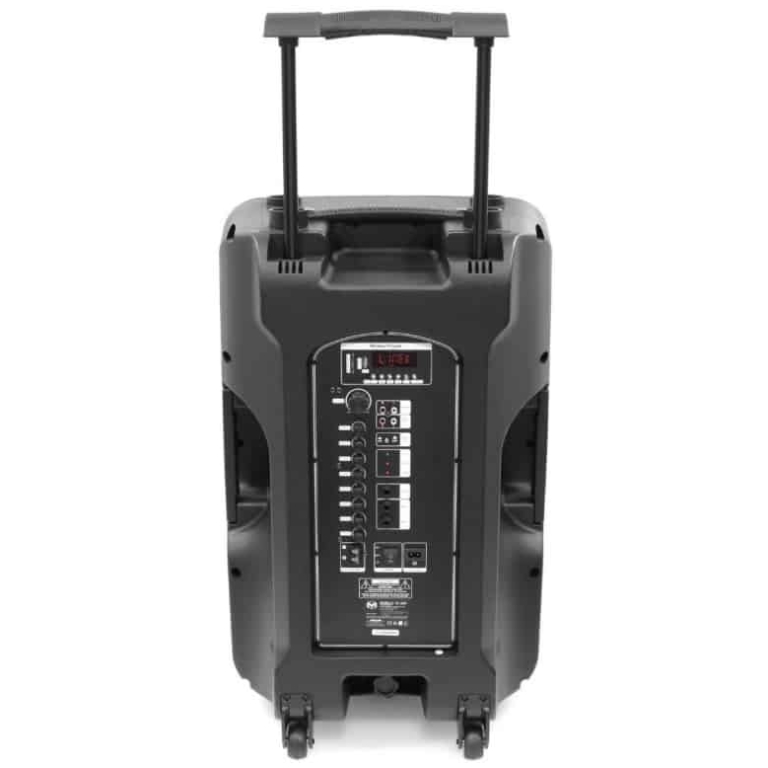 boxa portabila 15 inch cu 2 microfoane mac mah mobile 15 uhf