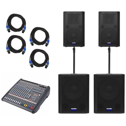 sistem sonorizare camin cultural dynacord powermate 1000 3, 3000w