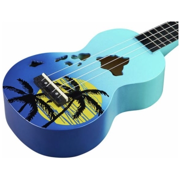 mahalo hawaii blue ukulele