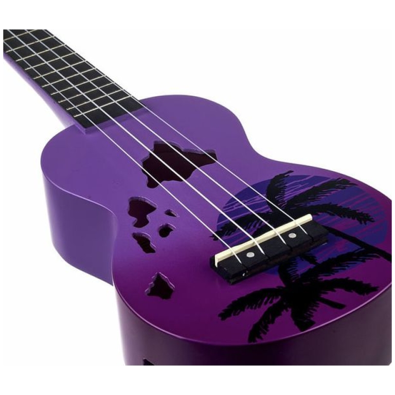 mahalo hawaii purple ukulele