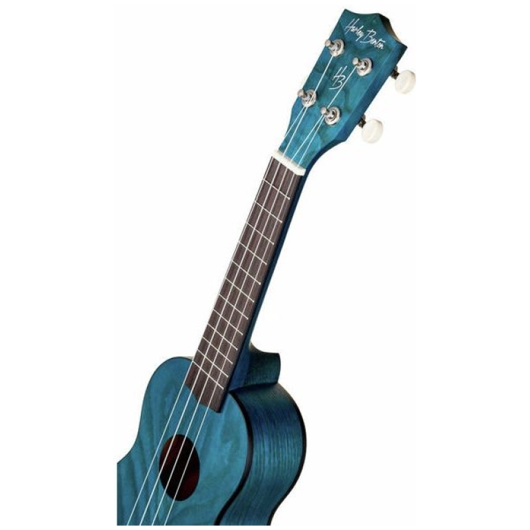 harley benton uk12 stain ash blue