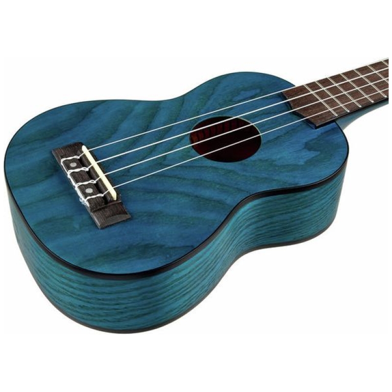 harley benton uk12 stain ash blue