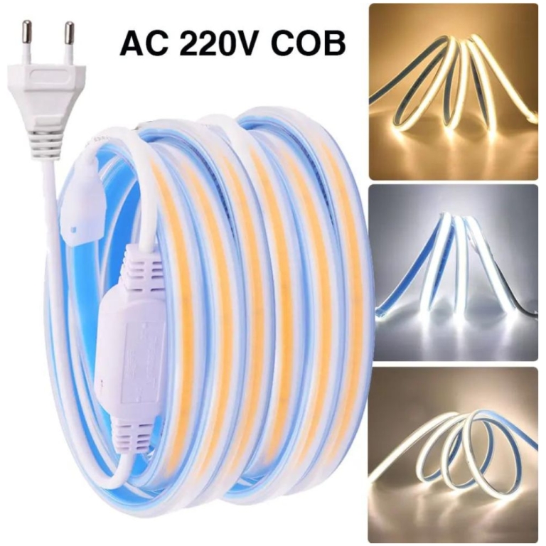alimentator banda led cob 220v, 8a 100 metri banda