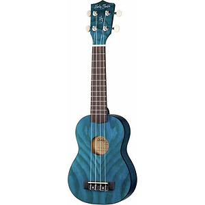 Ukulele Sopran Albastru Harley Benton UK12 Stain Ash Blue