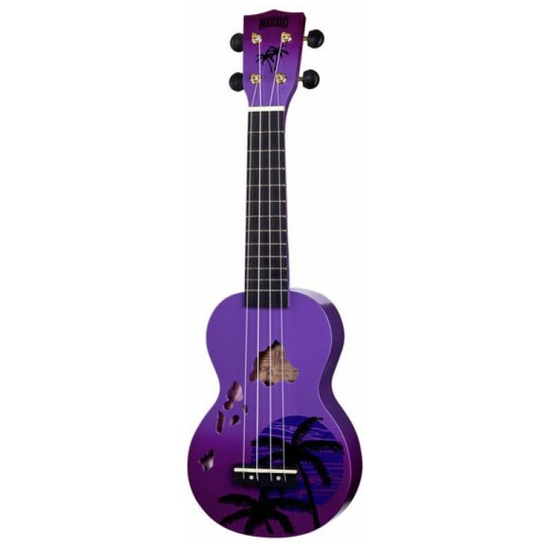 mahalo hawaii purple ukulele