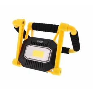 proiector led portabil cu acumulator, 10w, 4000k, ip65, well ledfpn mobile10 wl