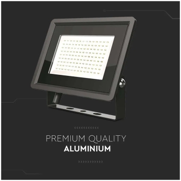 reflector led 100w 6400k ip65, negru