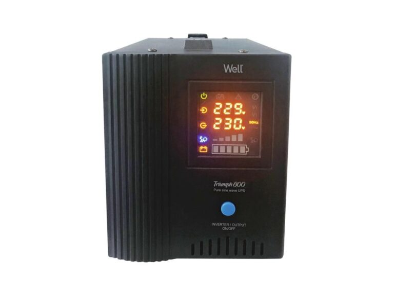 ups centrale termice well triumph 800va/500w 230v