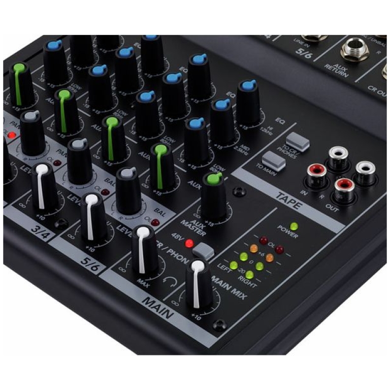 mixer audio cu 8 canale mackie mix8