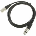 cablu microfon xlr 2.5m cordial cfm 2.5 fm