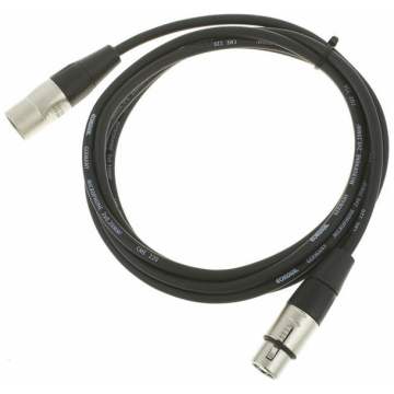 cablu microfon xlr 2.5m cordial cfm 2.5 fm