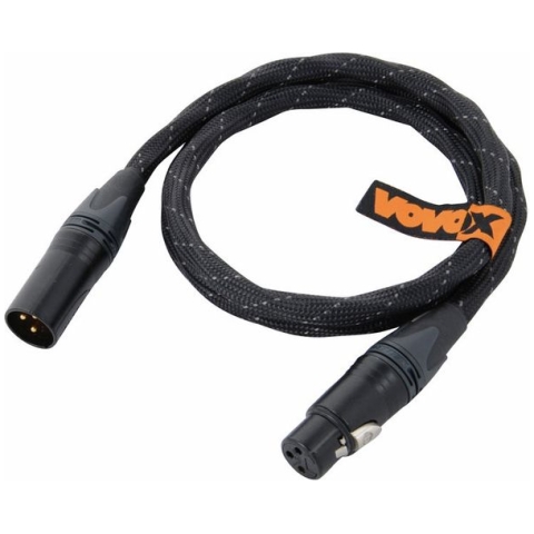 cablu xlr 1m vovox link protect s100 xlr/xlr