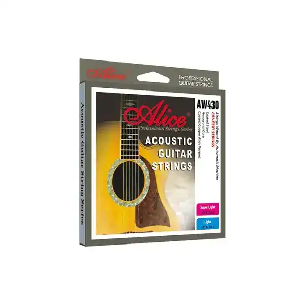 Corzi chitara acustica Alice AW430