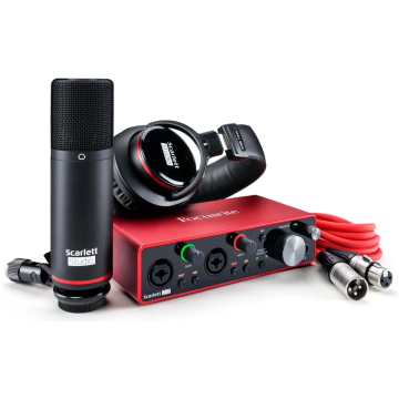 focusrite scarlett 2i2 studio pachet complet