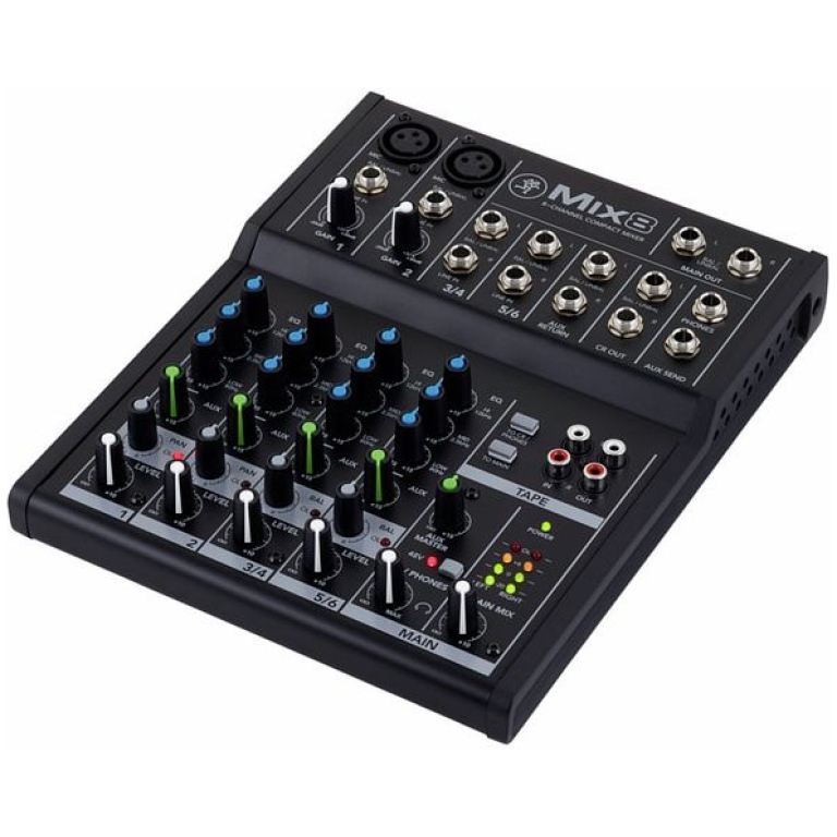 mixer audio cu 8 canale mackie mix8