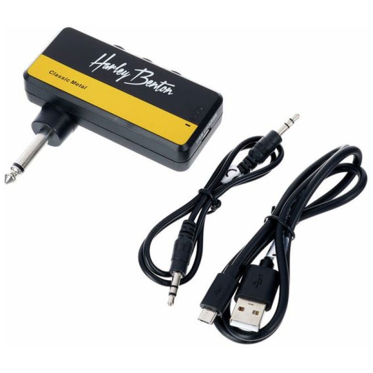 amplificator casti chitara harley benton rockplug metal