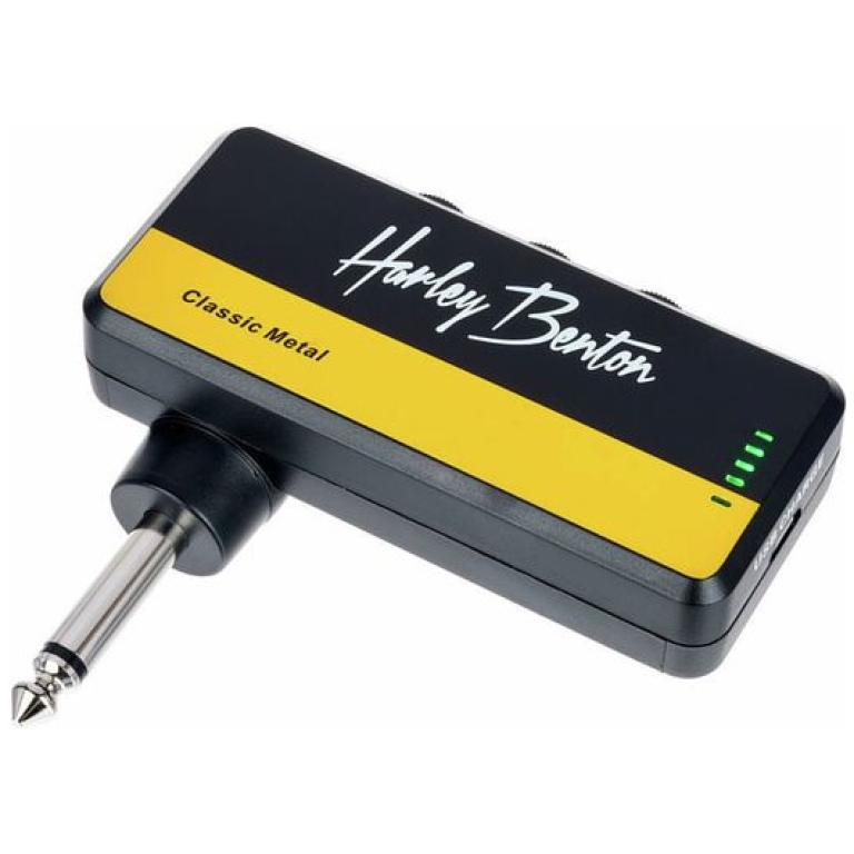 amplificator casti chitara harley benton rockplug metal