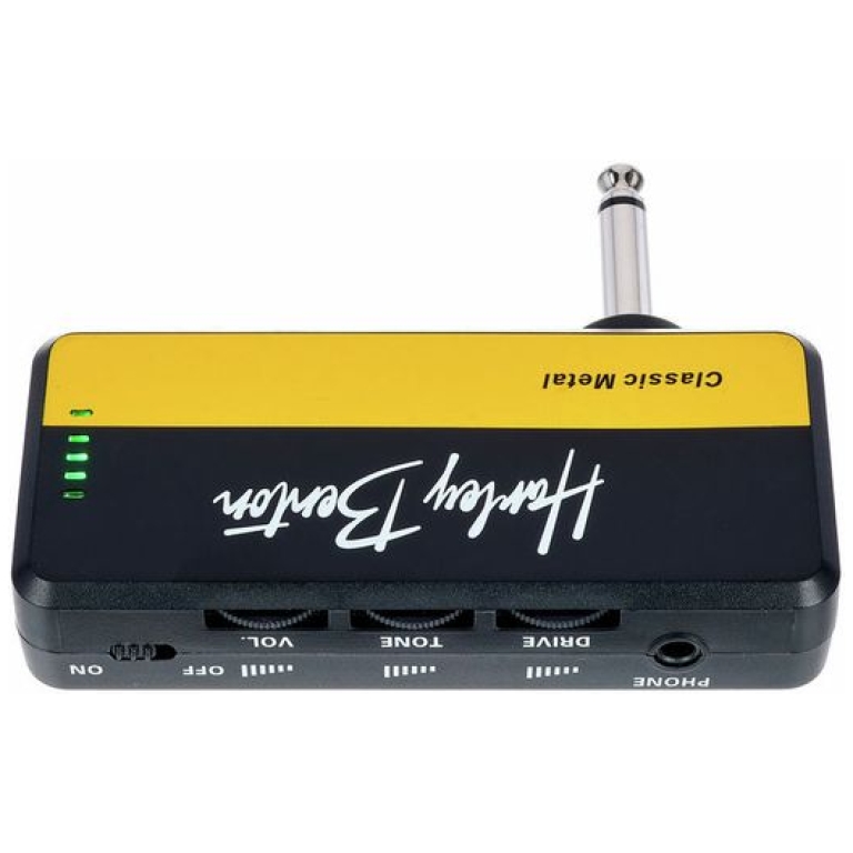 amplificator casti chitara harley benton rockplug metal
