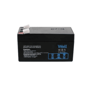 Acumulator 12V 1.2AH WELL, plumb acid, terminal T1