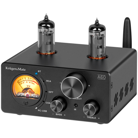 amplificato stereo cu lampi krueger matz a60