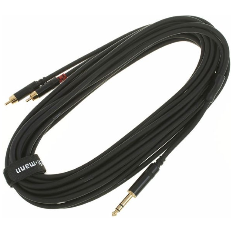 cablu rca jack 6.3mm stereo pro snake tpy 2060 jrr
