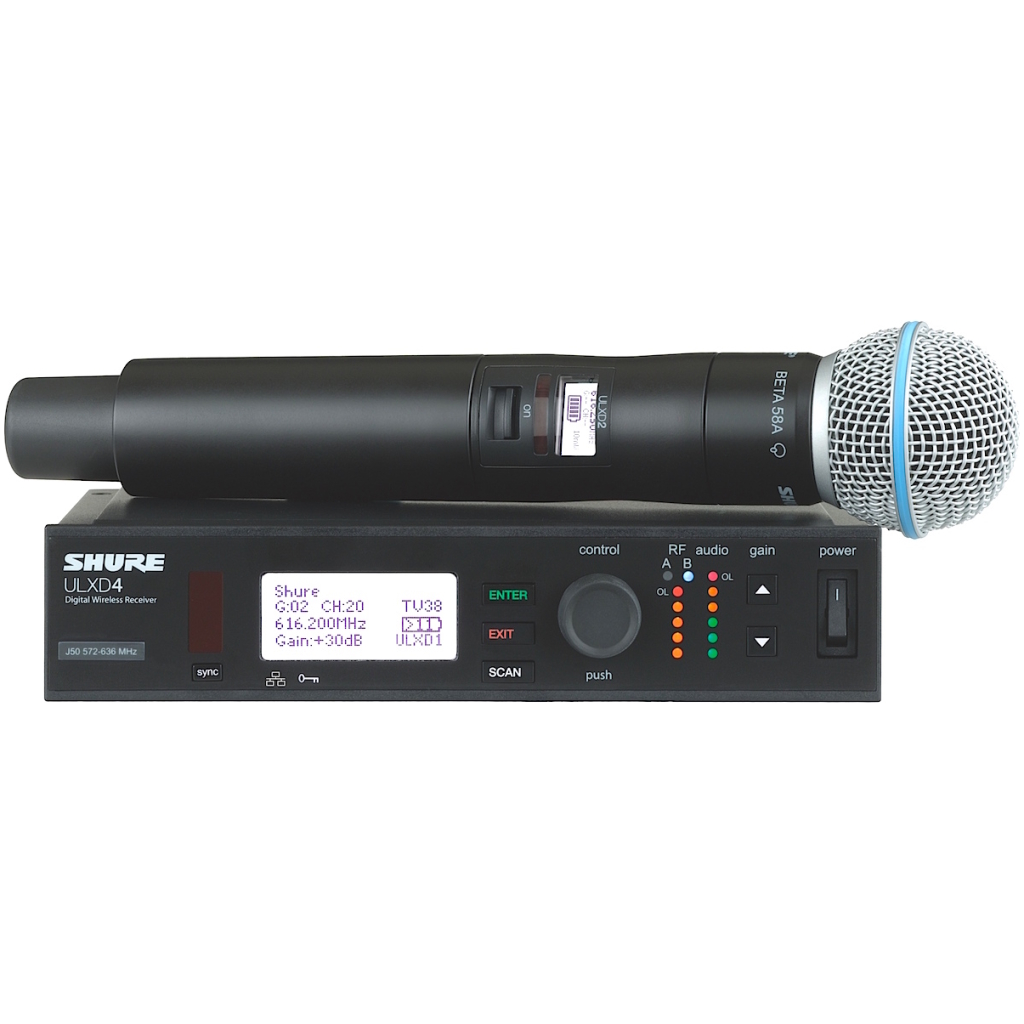Microfon Wireless Shure ULXD24 / Beta58