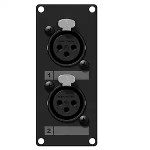 Modul Conectori XLR Mama Caymon CASY125 - modul rack