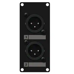 Panou Conectori XLR Tata Caymon CASY126 - modul rack