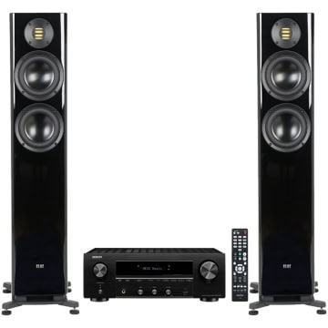 Sistem Audio High End ELAC Solano + Receiver Denon DRA 800H