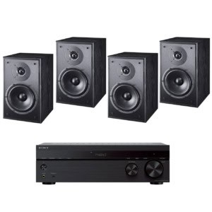 Sistem Audio Home Sony STR-DH190 + Magnat Monitor S30 Black