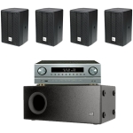 Sistem Sonorizare PUB 4.1, Suboofer + 4 boxe, Bluetooth, USB, FM