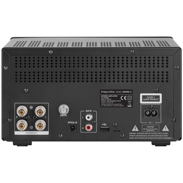 Amplificator Kruger Matz KM1995-S USB BT FM DAB+ _02