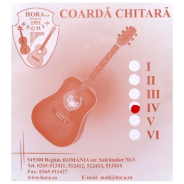 Coarda 4 RE Chitara Acustica Hora Reghin